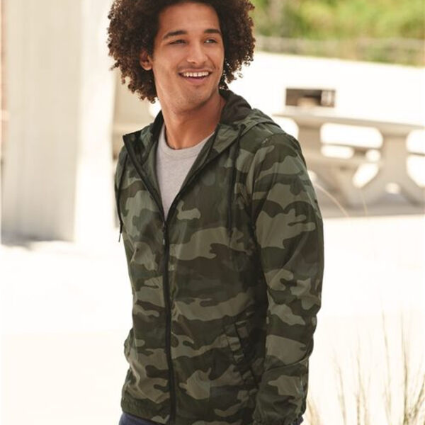 Independent Trading Co. - Unisex Lightweight Windbreaker Full-Zip Jacket Thumbnail