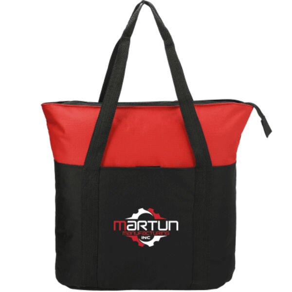 Heavy Duty Zippered Convention Tote Thumbnail