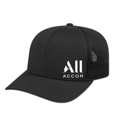 FlexFit Trucker Cap Snap Back (EMBROIDERED LOGO) Thumbnail